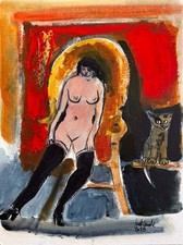 Suret-Canale –cat and black