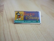 DISNEY EURODISNEY MICKEY COMIC BOOK PINS APRIL 12, 1992 OPENING DATE