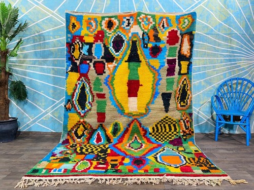 Dos marocain tapis - tapis, boujad