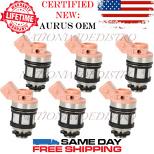 6x OEM NEW AURUS Fuel Injectors for 1990-1995 Nissan Pathfinder 3.0L V6 JS20-1