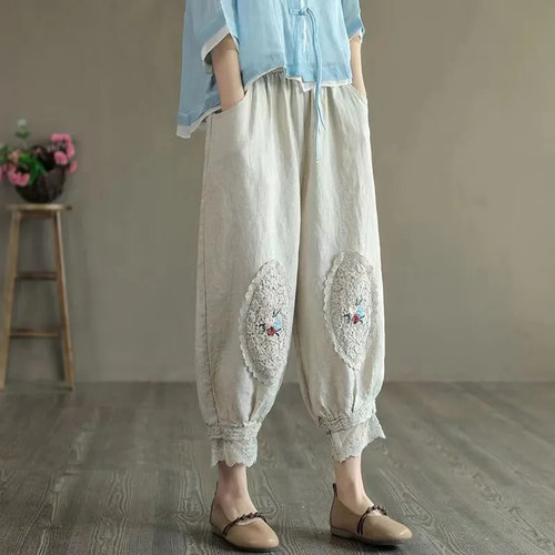 Culottes dentelle brodées - en,