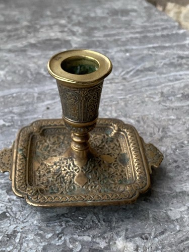 Bougeoir eme bronze - en,