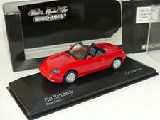 FIAT BARCHETTA CABRIOLET Rouge MINICHAMPS 1:43