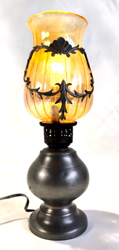 Belle lampe étain - belle,