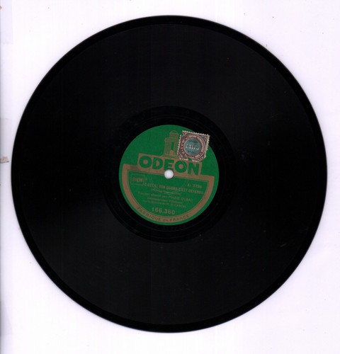 Disque tours odéon 166 - disque,