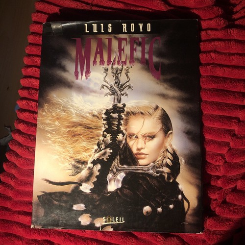 Livres malefic luis royo - bd,