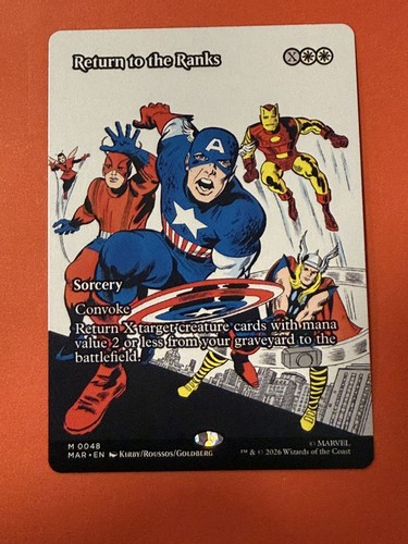 Mtg marvel return - to, the