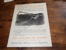 1930.Publicité pelleteuse