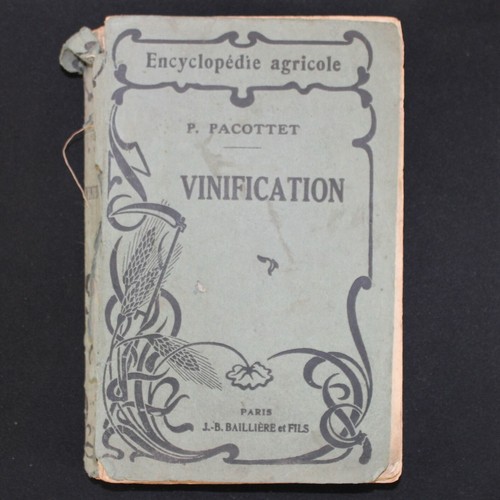 Vinification paul pacottet - vinification,