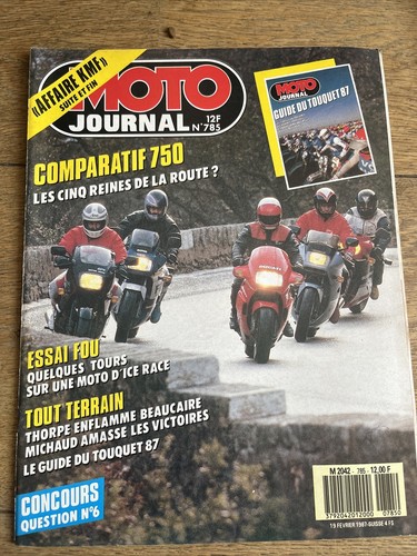 Moto journal 785 yamaha 750 - fz,