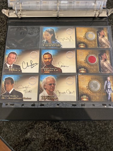 Tomb raider trading cards - tomb,