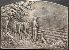 Jolie ciselure médaille Br "