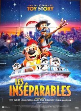 Affiche cinéma LES INSÉPARABLES 120x160cm Poster / Eric Judor / Jean-Pascal Zadi