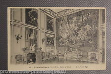 Antique postcard FONTAINEBLEAU - Salon d'Angle