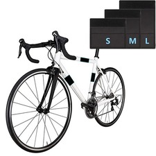 3 4 Pièces Housse de Cadre de Vélo Néoprène pour Vélo de Route VTT Carbone