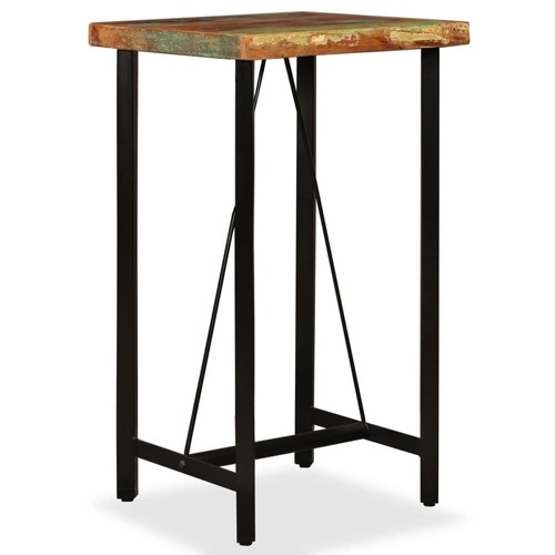 Vidaxl table bar bois - table, en