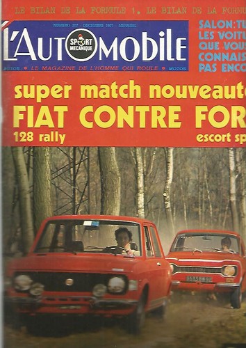 Automobile 307 fiat 128 - n°307,