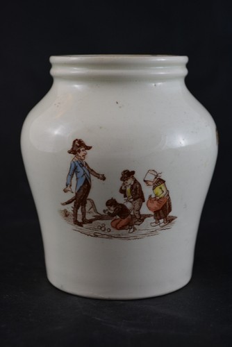 Ancien pot confiture - a,