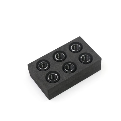 M10 black cnc racing rear - black,