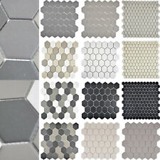 Céramique Mosaïque Carrelage Badfliesen Antidérapant Bodenmosaik Hexagone