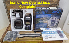 BTECH 2-Way GMRS FM Radio VHF/UHF Programable Scanner Semi Duplex GMRS-V1 *NEW*