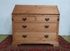 Bureau de pente scriban en pin