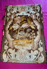 Antique Napoleon III Era Tapestry Book Cover