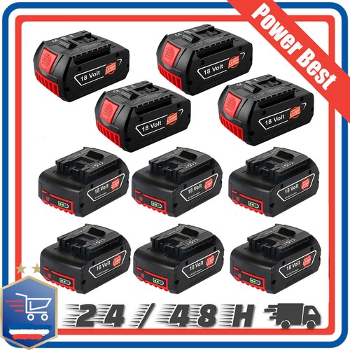 10x 18v 0ah pour - 18v, bosch