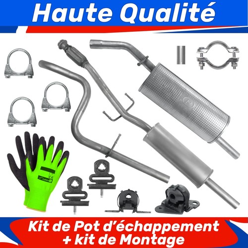 Kit pot échappement - kit,