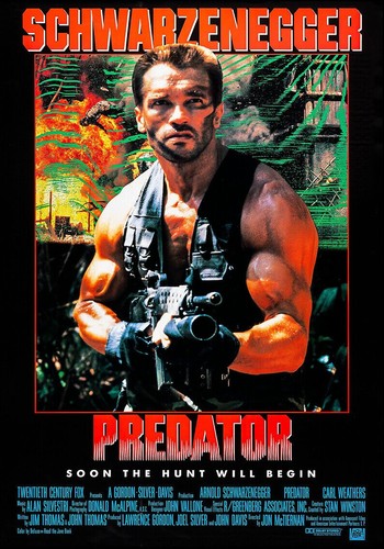Predator movie affiche - (1987),