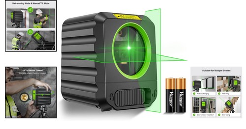 Niveau laser vert huepar 30m - huepar,