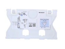 Geberit 241.824.00.1 Plaque de