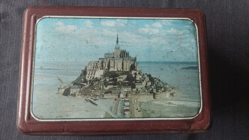 Ancienne boîte métal - boîte, en