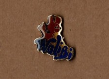 pin's parc d'attraction Walibi (époxy signé copyright walibi)