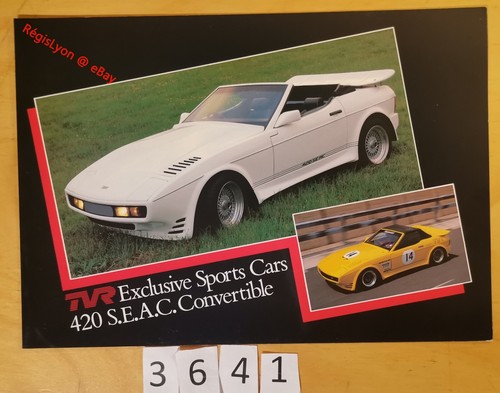 Tvr 420 seac convertible - tvr,