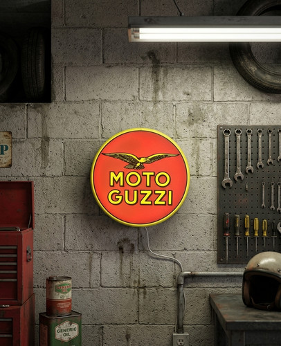 Enseigne moto guzzi - moto,