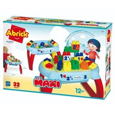 Jouets - 7763 - La Table d'Éveil Abrick Maxi - Jeu de Construction Pour Enfan...