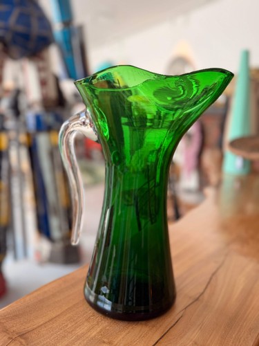 Pichet vase sculptural en - /,
