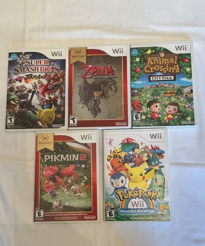Wii games lot - wii, 5