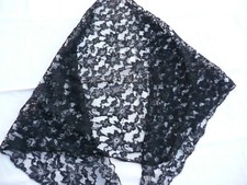 châle mantille ancienne en