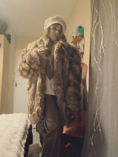 Manteau en véritable fourrure