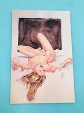 CARTE POSTALE 15X10 MILO MANARA PIN UP 