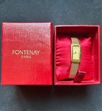 Montre femme plaquée or