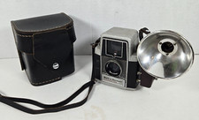 Vintage Bell & Howell Electric Eye 127 Camera w/ Case and Kodalite Flashholder