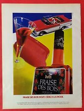 Press Advertising: Alcoholic Drink DOLFI Wood Strawberry Liqueur Sept 1982