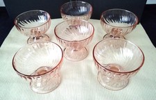 6 Coupes à glace , sorbets en