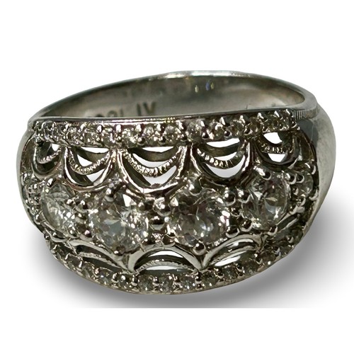 Sterling silver tacori cz - sterling, iv