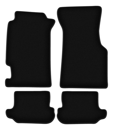 Tapis sol velours noir - en,