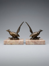 Paire de serre-livres Art