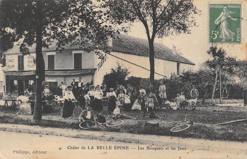 Cpa thiais chalet de - cpa, /